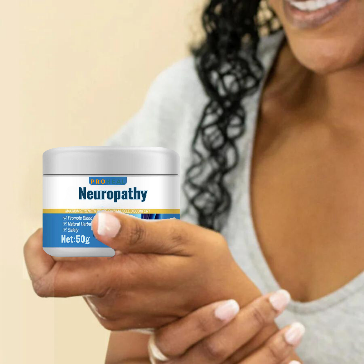 Neuropathy Nerve Healing Cream (Buy 1 get 1 FREE)