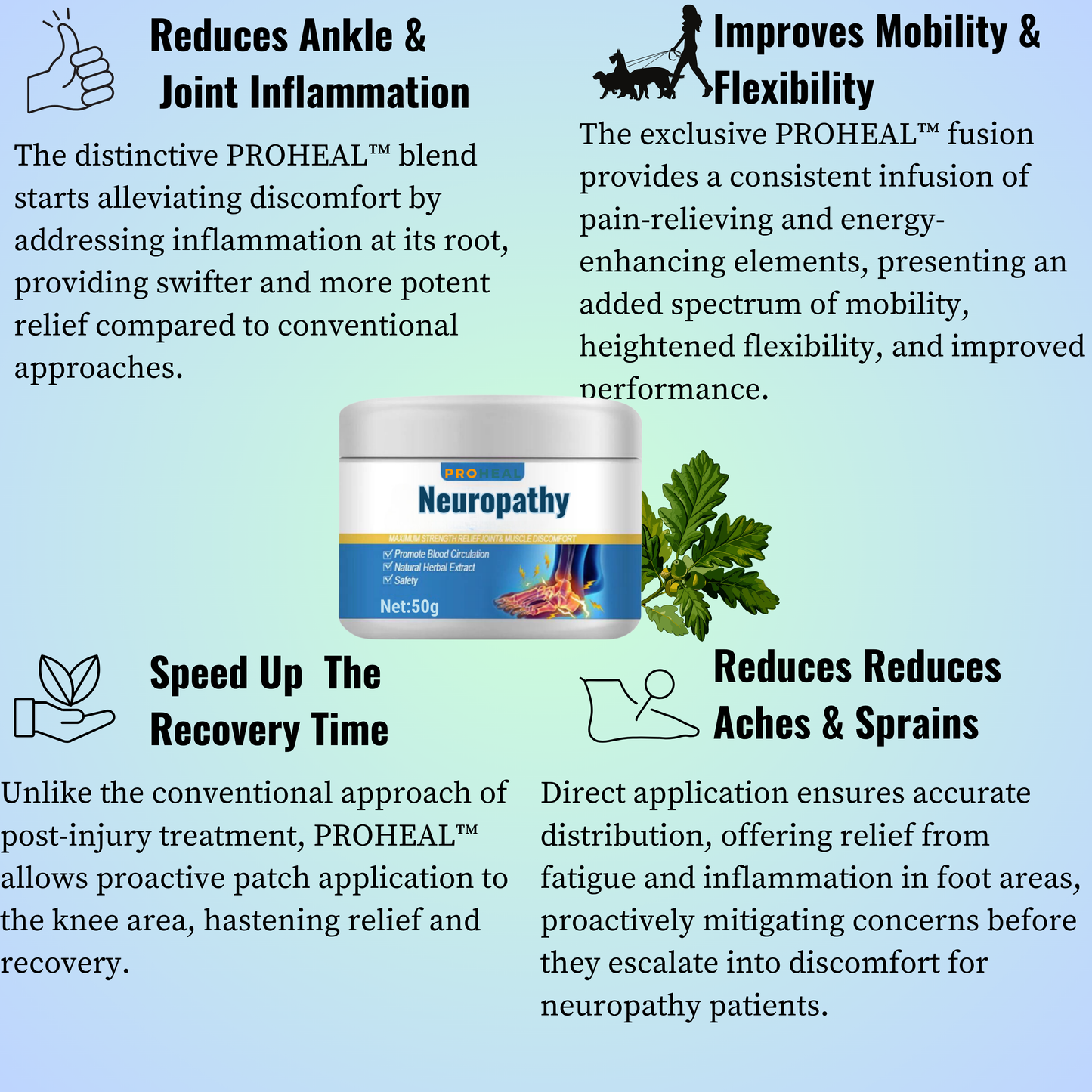 Neuropathy Nerve Healing Cream (Buy 1 get 1 FREE)